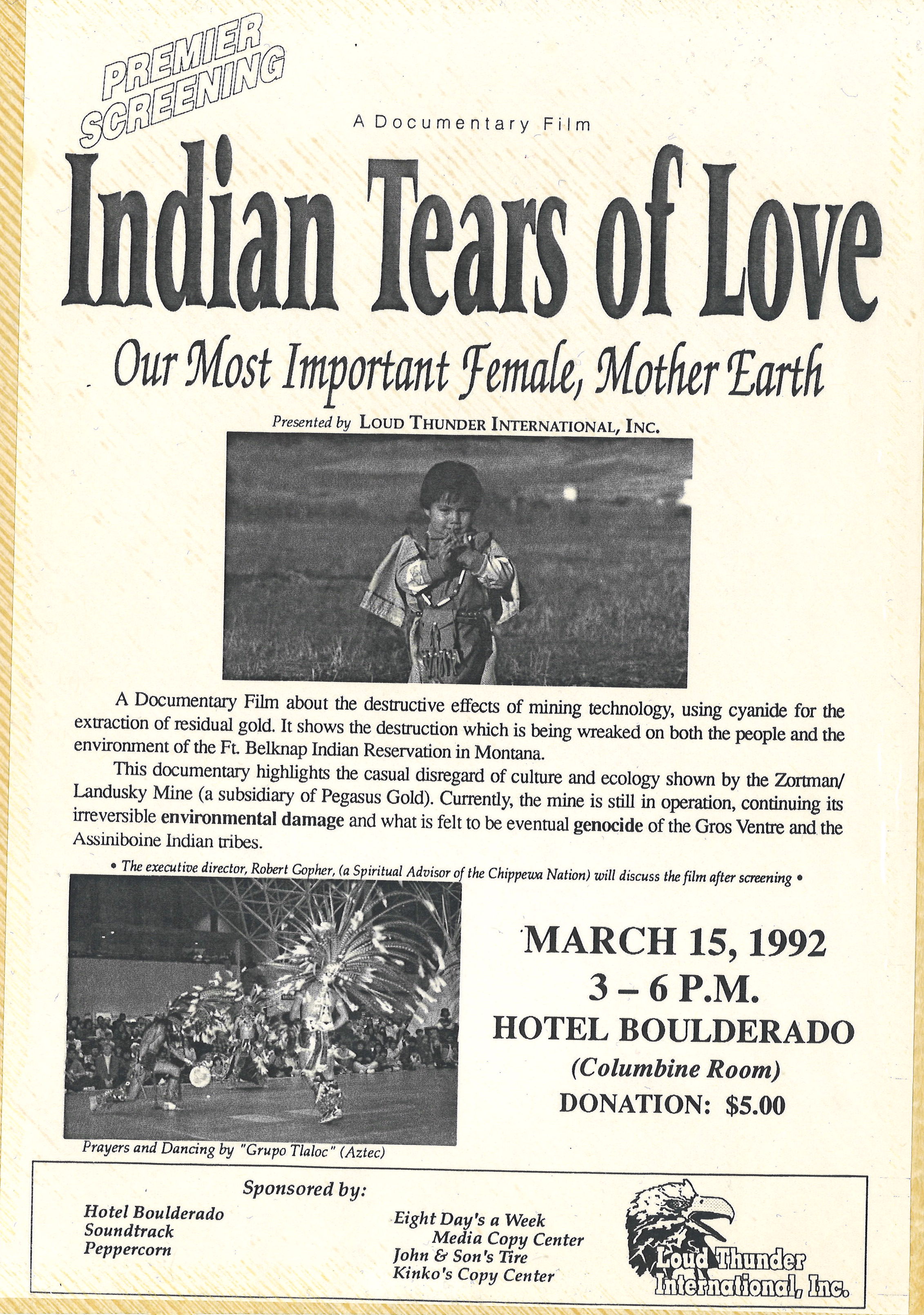 Indian Tears of Love promotional poster