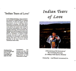 Indian Tears of Love VHS cover jacket
