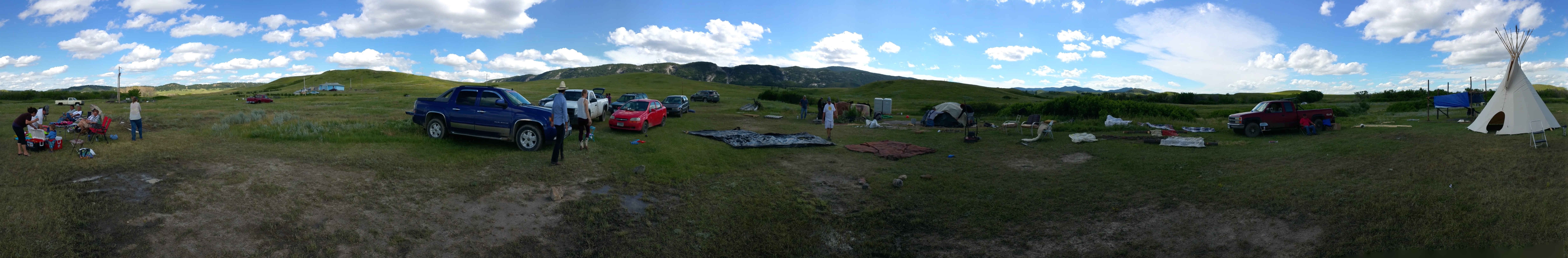  Panoramic view of mountains