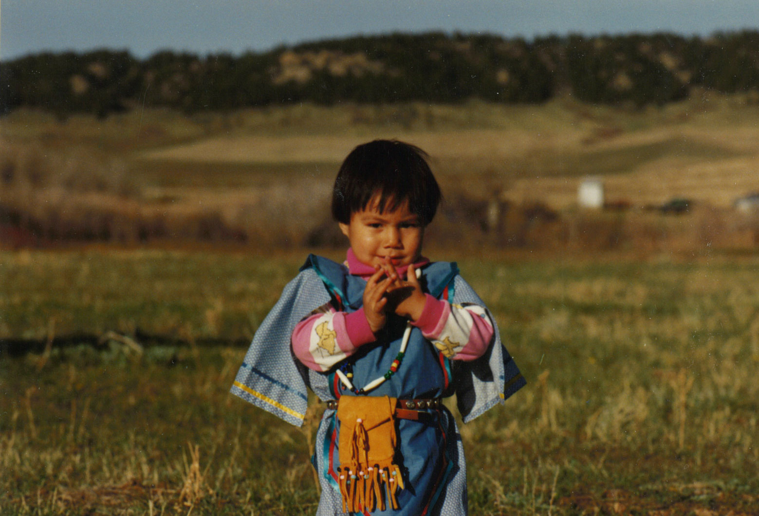 Cultural Gathering, Ft. Belknap with Belynda Gopher c.1990